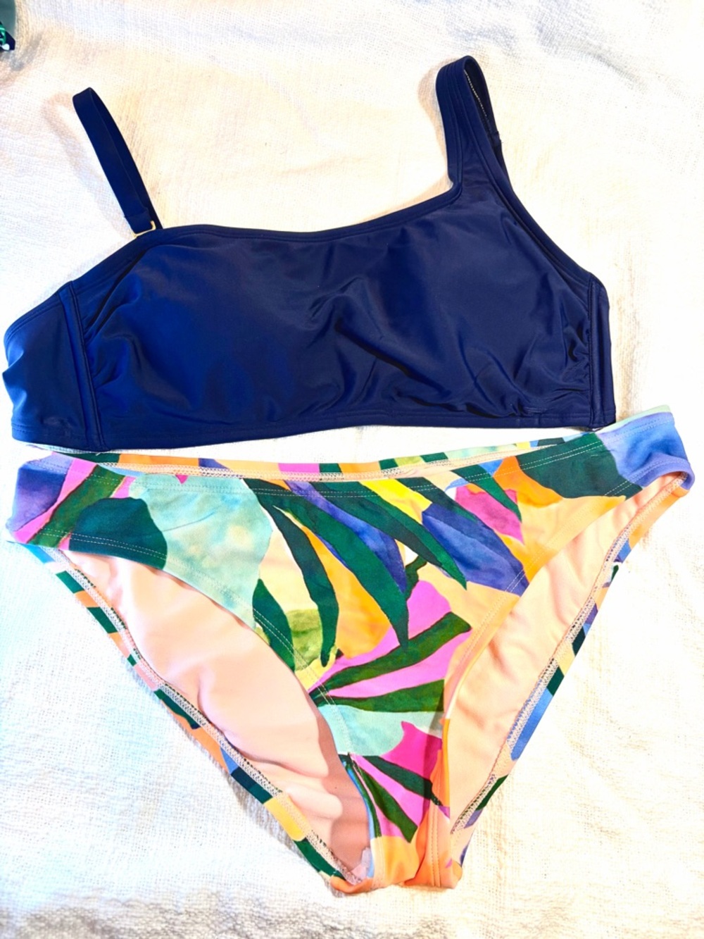 New! Kona Sol Mix & Match - 2 piece Bikini Set - size Large